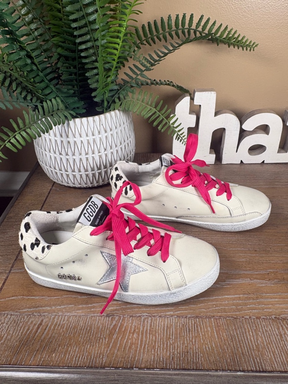 Golden Goose Deluxe Brand SuperStar sneakers in white leather size 7 - Picture 6 of 10